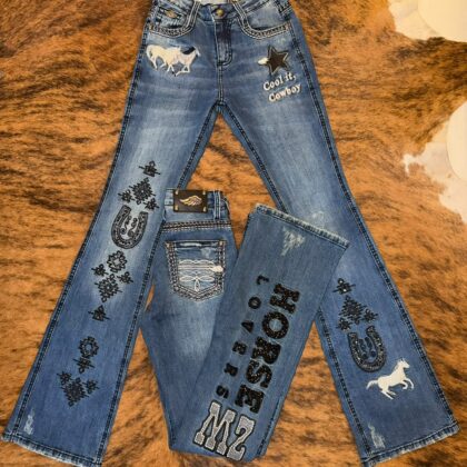 CALÇA JEANS FEMININA ZENZ WESTERN CAVALLERA